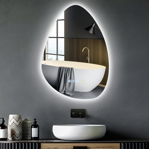 Led bathroom mirror with - mirror, light