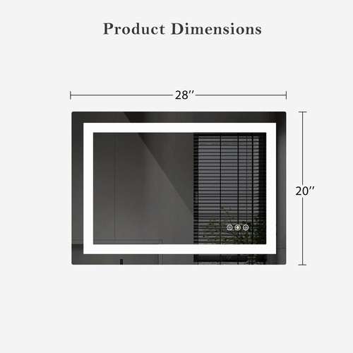Led bathroom vanity mirror - bathroom,