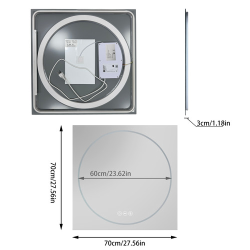 Double led strips bathroom - strips,