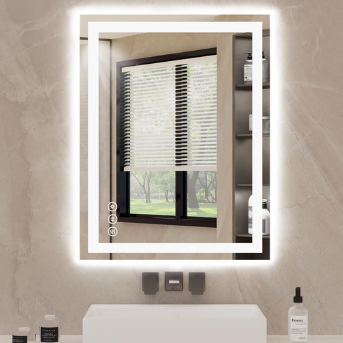 30x36 led bathroom - bathroom, anti