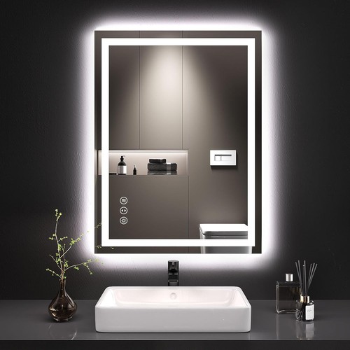 24x32 led bathroom mirror - 24x32,