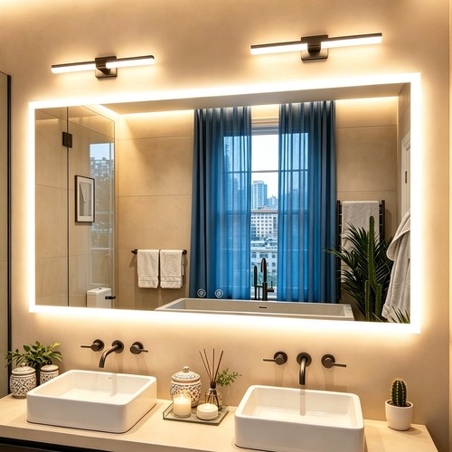 Brighter led bathroom mirror - led,