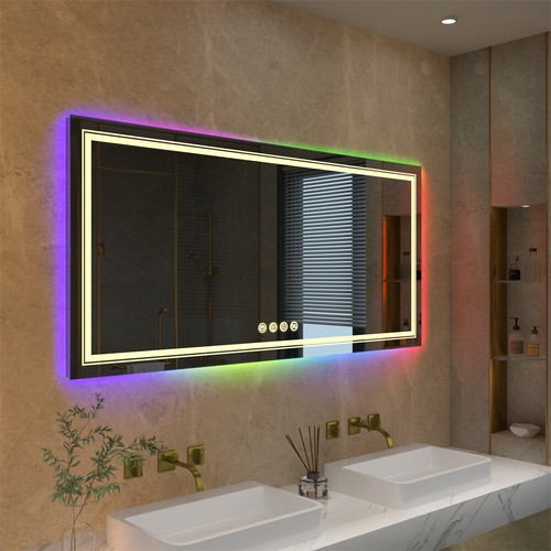 Bathroom led vanity - bathroom, mirror