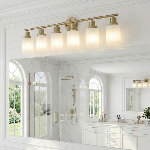Inch gold vanity light with - vanity,