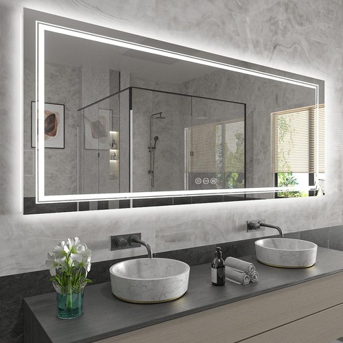 Led bathroom mirror adjustable - bathroom,