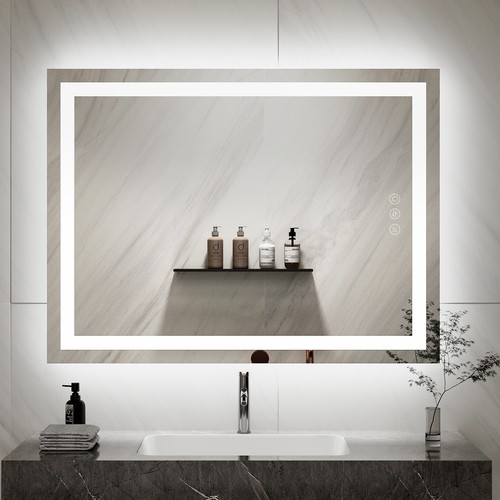 24x32 led bathroom mirror - led,