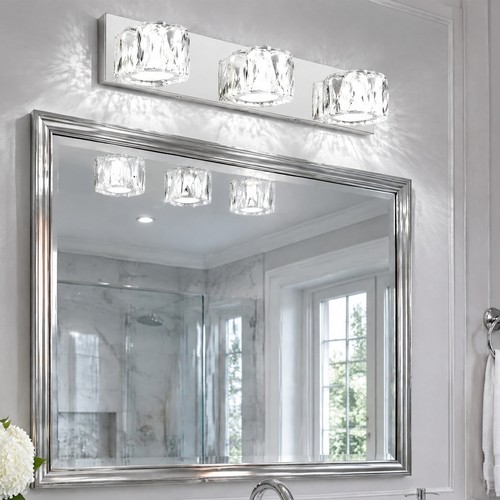 Led crystal vanity light - vanity,