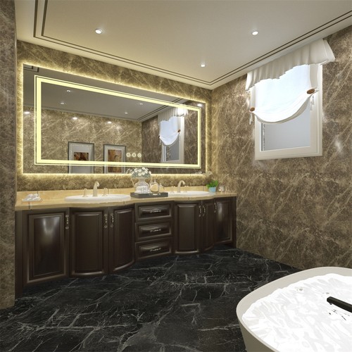 Bathroom mirror with - mirror,