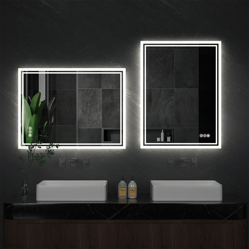 28x36 led bathroom mirror fr - led,