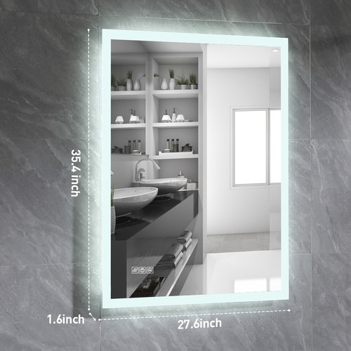 Bathroom lighted makeup - lighted,
