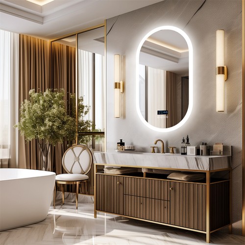 Large bluetooth led - bluetooth, bathroom