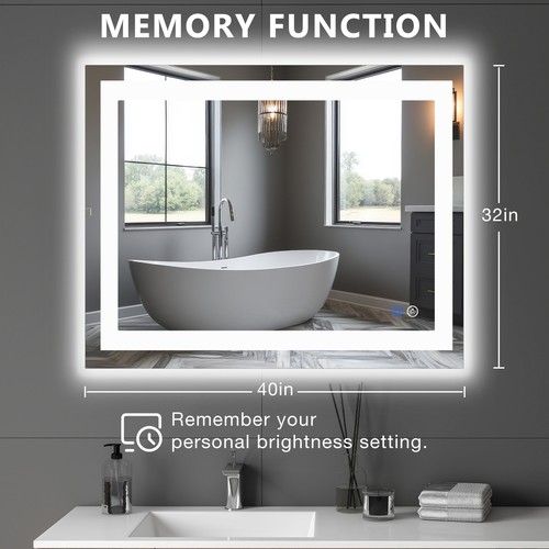 Led light bathroom wall vanity - led,