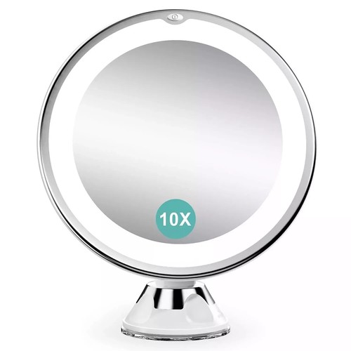 10x magnifying mirror with - 10x,