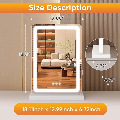 Led vanity mirror usb - mirror,
