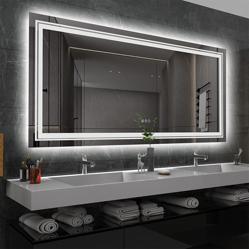 Large led bathroom vanity - led,