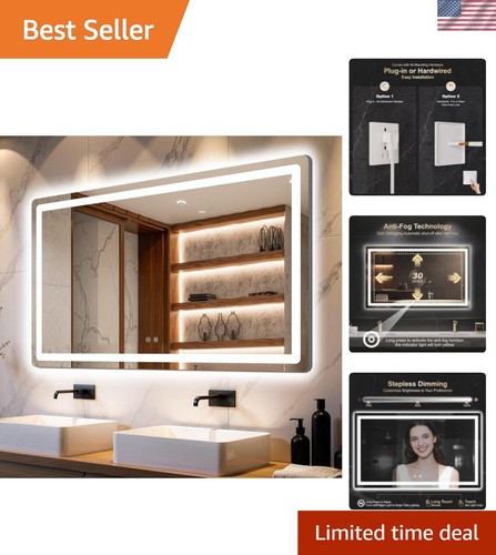 30x50 led bathroom vanity - 30x50,