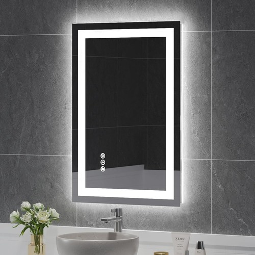24x36in led bathroom - 24x36in, mirror