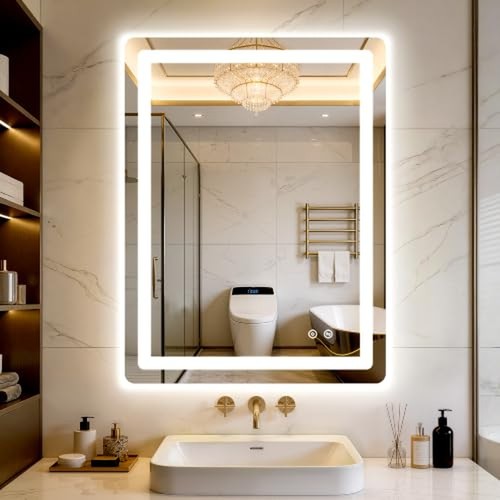 Led bathroom mirror with - bathroom,