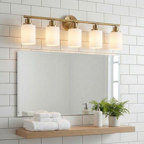 Vanity light 5 lights - light,