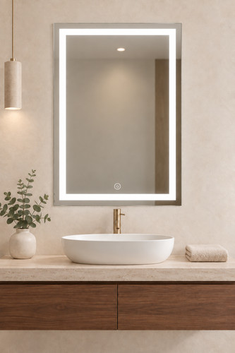 24x32 led bathroom mirror - bathroom,