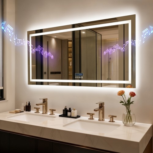 Led bathroom wall vanity - bathroom,